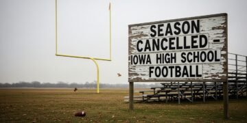 Iowa High School Cancels Football Season