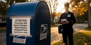 USPS First-Class Mail Service Changes