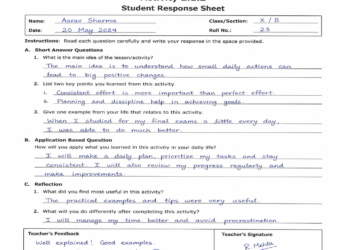 Activity 2.1.2 Student Response Sheet