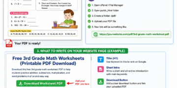 3rd grade math worksheets