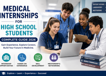 medical internships for high school students